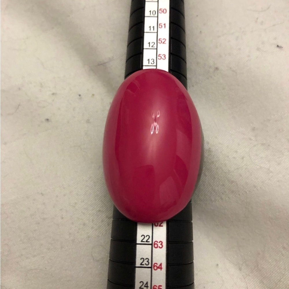 Beautiful Pink Horn Ring. 8.75.  Beautiful pop of color. Never worn.